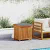 vidaXL Coffre à coussins d'extérieur 60x50x61 cm bois Voir les images du produit 2