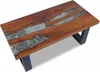 vidaXL Couchtisch Teak Harz 100x50 cm Produktbild-Vorschau 7