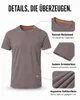 Mivaro Herren T-Shirt 5er Pack Basic Rundhals - Männer Produktbild-Vorschau 3