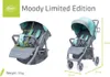4Baby | Kočík - Kočík Buggy - Aqua - Multifunkčný - Náhľad obrázku produktu 2