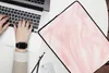 MuchoWow® Laptop Hülle 15 Zoll Marmor - Rosa - Weiß - Luxus Produktbild-Vorschau 2