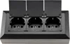 bloc de prises triple, noir 250V~/ 16A, montage en saillie Voir les images du produit 3