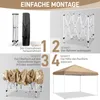 ALIGHTUP Pavillon pliable 3x3 m Pavillon de jardin avec 4 Voir les images du produit 5