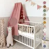 Handgefertigter Baumwoll Betthimmel für Babybett, Gold Produktbild-Vorschau 1