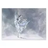 FOTOTAPETE Ballerina Vintage Blau 368x254 cm VLIES Tapete Produktbild-Vorschau 3
