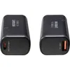 Two black VOLTCRAFT VC 5000-2 power banks are shown side-by-side against a white background. Produktbild-Vorschau