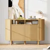 Buffet avec façade en relief 3D et coins arrondis, armoire Voir les images du produit 1
