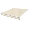 vidaXL Markisenbespannung Canvas Creme 3 x 2,5 m (ohne Produktbild-Vorschau 6