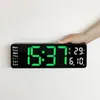 Veľké digitálne nástenné hodiny LED, diaľkové ovládanie, Náhľad obrázku produktu 2
