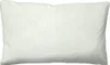A plain white pillow on a white background. Produktbild-Vorschau
