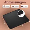 wortek Mauspad klein - Gaming Mauspad in Schwarz - Produktbild-Vorschau 5