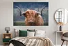 MuchoWow® Poster Schottisches Hochlandrind - Hörner - Berg Produktbild-Vorschau 4