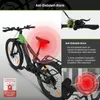 An e-bike with an anti-theft alarm system highlighted. Produktbild-Vorschau