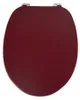 Tavoletta sedile wc universale colorato bordeaux opaco Anteprima dell’immagine prodotto 4