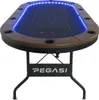 Pokertisch All-In, 220x114x105cm, faltbar, mit Produktbild-Vorschau 3