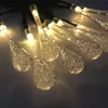 50LED Solar String Lights IP65 Waterproof Multicolor Water Voir les images du produit 7