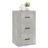 Sideboard Betongrau 40x33x70 cm Holzwerkstoff Produktbild-Vorschau 8