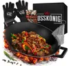 Litinová pánev wok GUSSKÖNIG - 36 cm robustní pánev wok pro Náhled obrázku produktu 1
