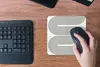 MuchoWow® Mauspad Mousepad Linie - Taupe - Abstrakt - Produktbild-Vorschau 4