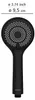 WENKO Duschkopf WATERSAVING Ø9,5cm Rund Handbrause Spa Produktbild-Vorschau 9