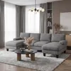 BEALIFE U-förmiges Sofa  271x122x86 cm | 4-Sitzer mit Produktbild-Vorschau 7
