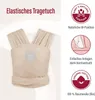 Manduca Fionda in polvere Marsupio in cotone Beige Anteprima dell’immagine prodotto 11