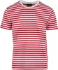 Brandit T-Shirt Herren Ringelshirt shortsleeve rot/weiß Produktbild-Vorschau 5