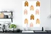 MuchoWow® Poster Kinder - Haus - Muster 80x120 cm - Produktbild-Vorschau 3