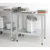 Vogue Arbeitstisch 900x1500x600mm mit Grundboden aus Produktbild-Vorschau 7