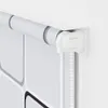 vidaXL Tenda a rullo per doccia 160x240 cm motivo quadrato Anteprima dell’immagine prodotto 6