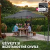 TecTake 403269, Šedá, Tmavě šeda, Polyester, Kov, Plast Náhled obrázku produktu 9