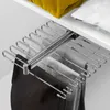 Výsuvný vešiak na nohavice Emuca, pochrómovaný, oceľ Náhľad obrázku produktu 4