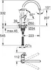 GROHE Start Flow, Chrom Produktbild-Vorschau 4