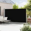 vidaXL Boční výsuvná markýza 200x500 cm černá Náhled obrázku produktu 3