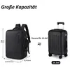 Cityrucksack Rucksack Wasserdichter Backpack Schultasche Produktbild-Vorschau 4