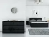 Kommode mit 6 Schubladen breite 140cm Sideboard moderne Produktbild-Vorschau 3