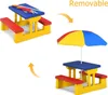 Kindersitzgruppe mit Sonnenschirm, Gartenmöbel für Kinder, Produktbild-Vorschau 3