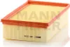 A product shot of an air filter. Produktbild-Vorschau