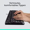 Logitech MK120 - Klávesnica a myš - drôtová SK - čierna Náhľad obrázku produktu 36