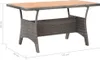 vidaXL Table de jardin Gris 120x70x66 cm Acacia massif Voir les images du produit 5