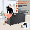 CASARIA Coffre de rangement extérieur en polyrotin XXL - Voir les images du produit 4
