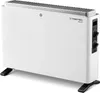 A white electric heater with black feet and controls, shown against a white background. Anteprima dell’immagine prodotto