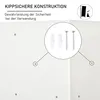 HOMCOM Kinderregal Eckregal mit 3 Aufbewahrungsboxen Produktbild-Vorschau 4