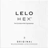 LELO Hex, Pánský kondom, Hladké, Bílá, Latex, Pravidelný, Náhled obrázku produktu 12