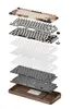 Akko MU02 75% Wooden Mechanical Gaming Keyboard VIA ISO-DE Produktbild-Vorschau 12