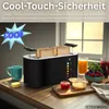 Steinborg XXL 4 Scheiben Toaster Schwarz Lift Funktion Produktbild-Vorschau 4