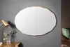 Eleganter Wandspiegel ELEGANCIA 100cm gold ovales Design Produktbild-Vorschau 3