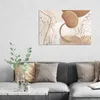 DEQORI Glasbild Echtglas 90x60 cm 'Erdfarbene Eleganz' Produktbild-Vorschau 3