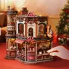 ROKR 3D dřevěné puzzle „Kávová továrna“, pohyblivé, s Náhled obrázku produktu 13
