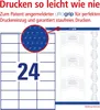 240 etikiet AVERY Zweckform 6122 biela 70,0 x 36,0 mm Náhľad obrázku produktu 14